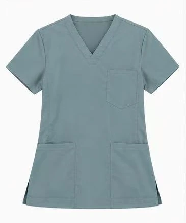 Classic V-Neck Scrub Top — Scrubs — TC Spandex